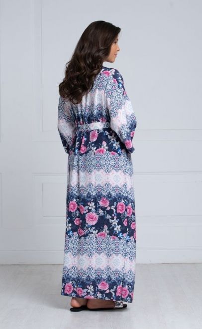 Туника-платье из вискозы  (61297-1-1) фото