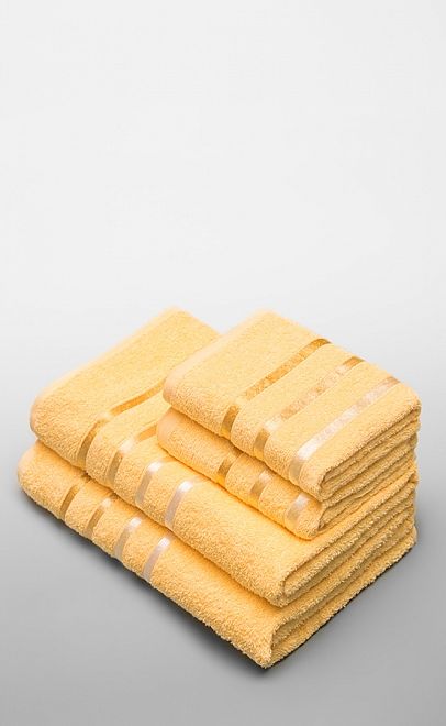Комплект полотенец из хлопка (4 шт.)  (953-21) фото