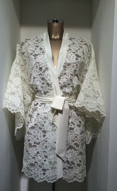 Кружевное кимоно  (54085-3) фото