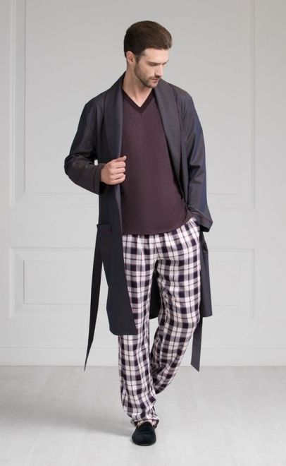 Пижама мужская с брюками  (51770) фото