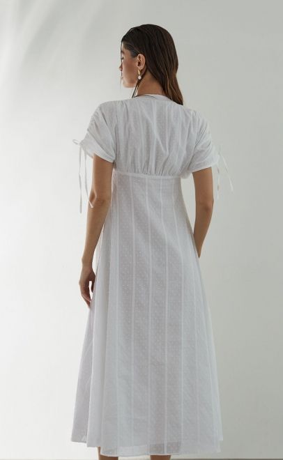 Платье летнее женское  белый (61907-1) фото