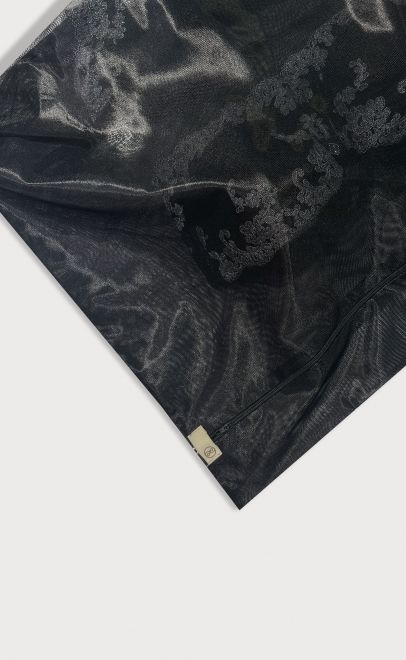 Мешочек для стирки 51*47 см. чёрный (W-003) фото
