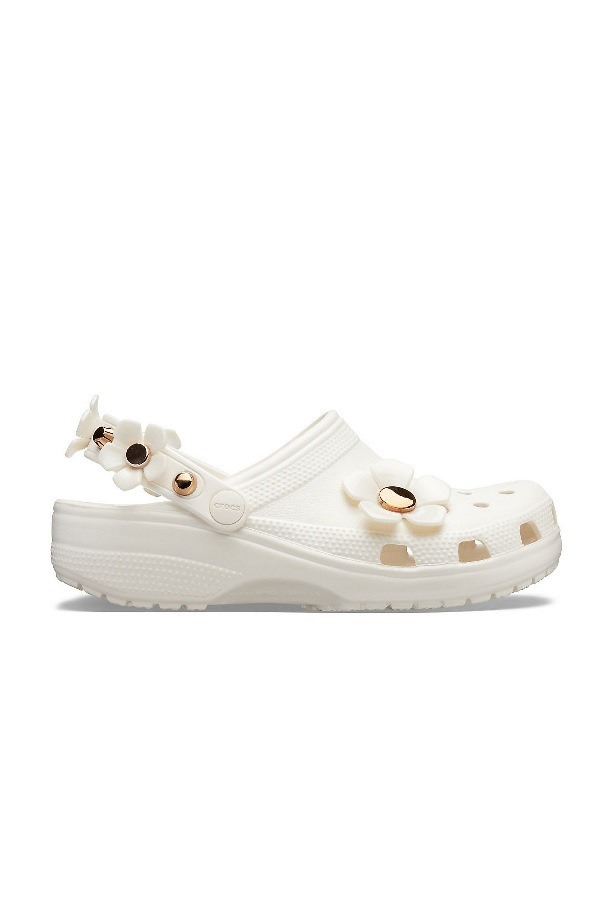 Metallic blooms deals crocs