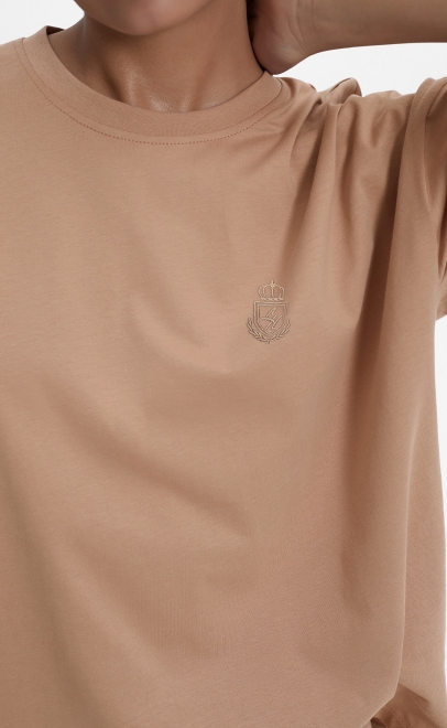 Пижама с брюками женская кремовый (55515-9) фото