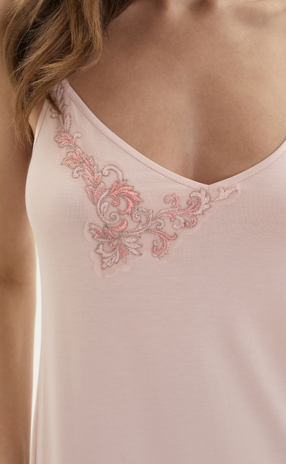 Сорочка из вискозы женская пудренный (52037-2) фото