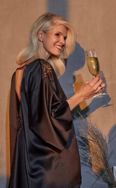 Топ домашний с кружевом  (60514) фото