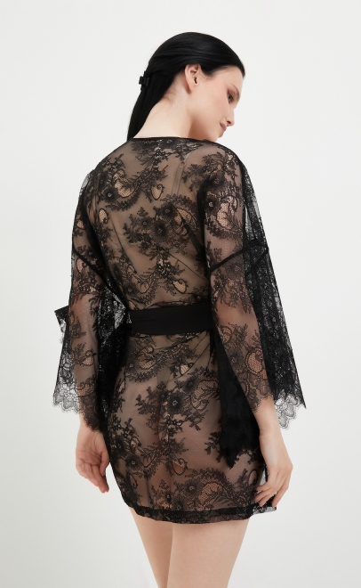 Кружевное кимоно  (54083-2) фото