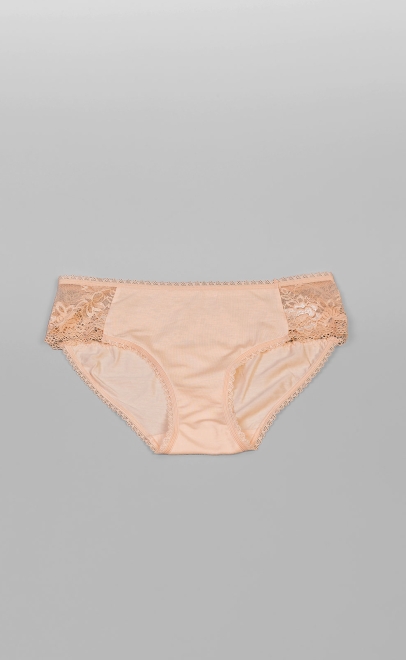 Трусики слип из вискозы (100% натурально) бежевый (M-101-4) фото