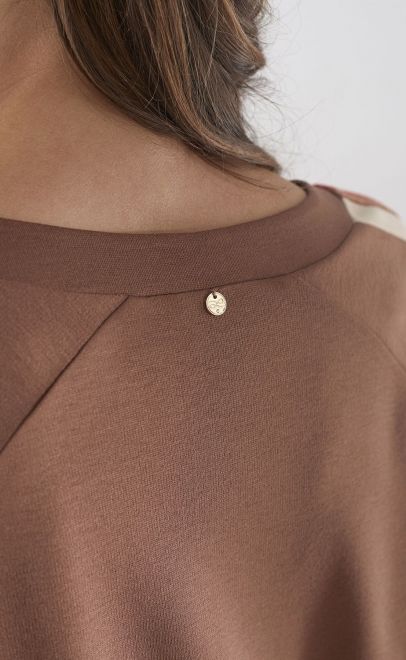 Джемпер женский коричневый (30502-1) фото