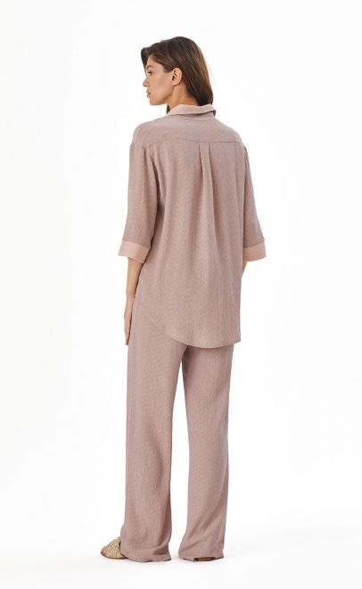 Пижама женская с брюками  (61797-2+61798-2) фото