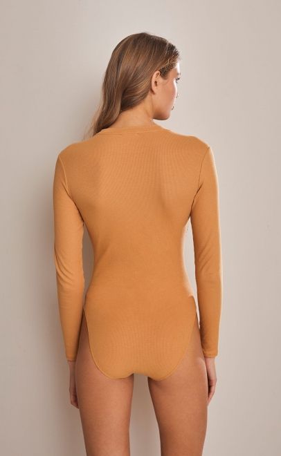 Боди женское бледно-золотой (61767-1) фото