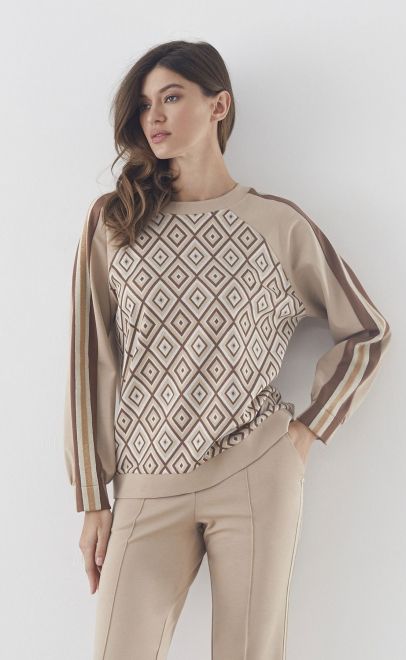 Джемпер женский бежевый (30502-2) фото