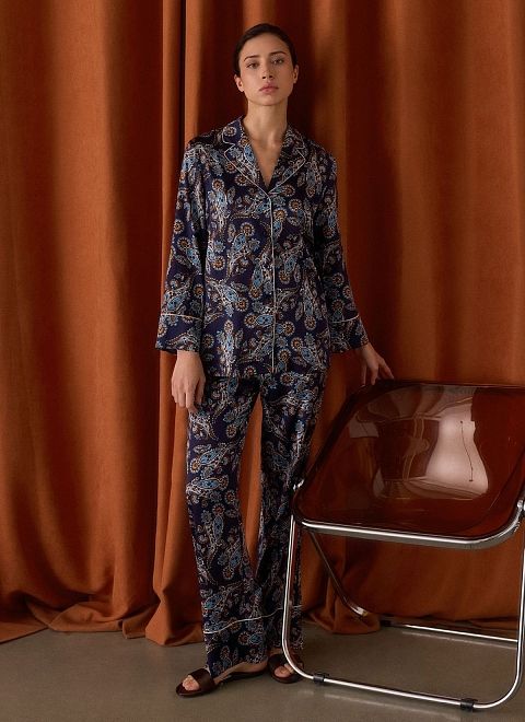 Пижама с брюками женская фото