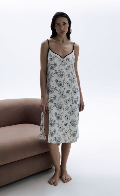 Сорочка женская молочный (60615) фото