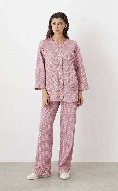 Жакет женский розовый (30528) фото