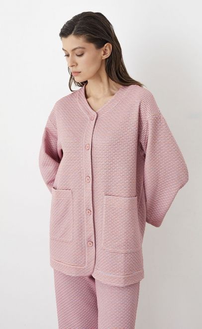 Жакет женский розовый (30528) фото