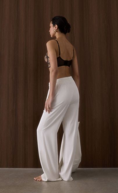Брюки женские белый (62124-1) фото