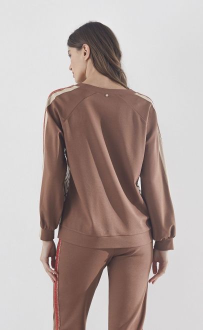 Джемпер женский коричневый (30502-1) фото