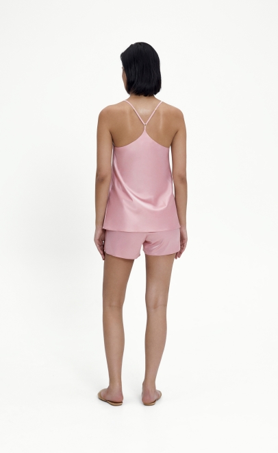 Пижама с шортами женская розовый (61888-13) фото