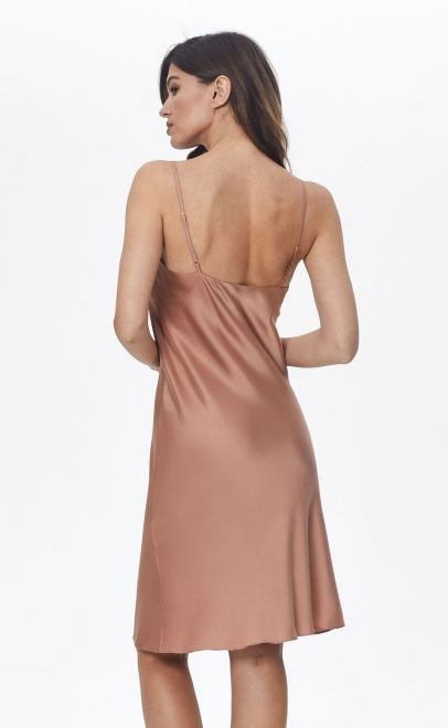 Платье женское светло-коричневый (61811-1) фото