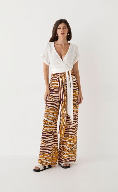 laete Брюки женские оранжево-бордовый (62110-1) фото