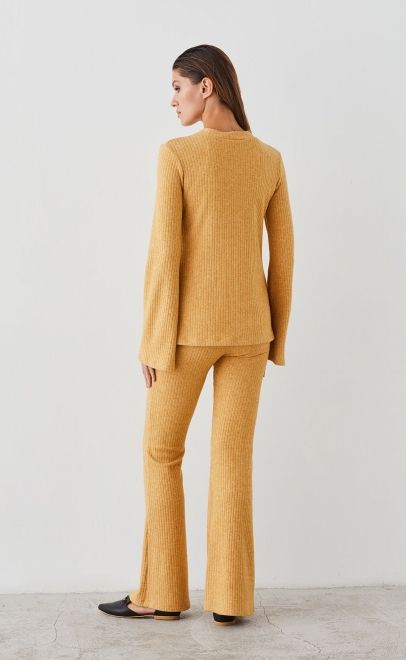 Костюм женский бледно-золотой (52086-1) фото