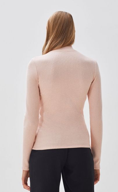 Водолазка женская нежно-розовый (51990-3) фото