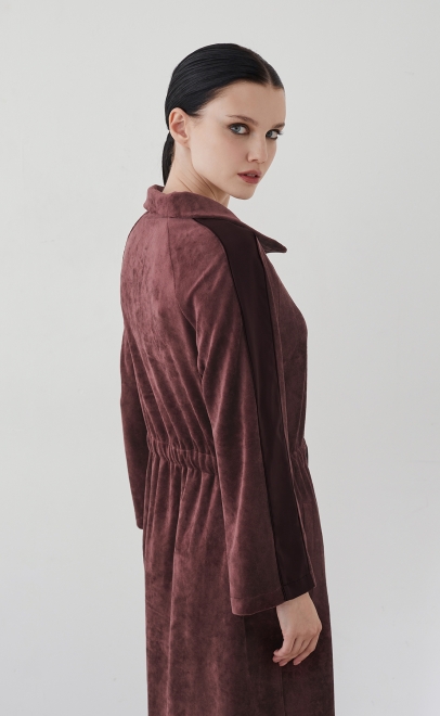 Халат домашний женский какао (20459) фото