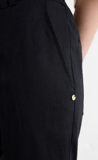 Брюки женские чёрный (62127-3) фото