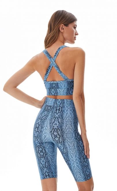 Шорты женские летние питон (210301LS-1) фото