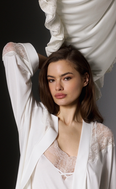 Ночная сорочка женская молочный (52173) фото