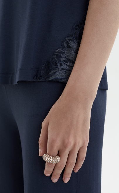 Пижама с брюками полуночный синий (52047-1) фото