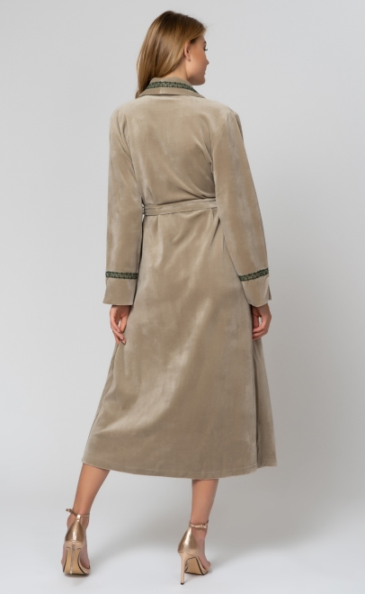 Халат велюровый  (20348-1) фото