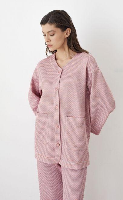 Брюки женские розовый (30531) фото