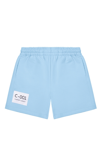 Шорты для девочки голубой (30429-2) фото