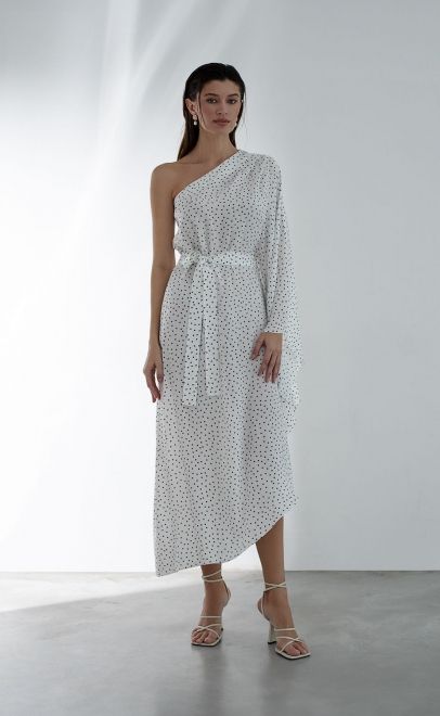Платье летнее женское белый (56472-1) фото