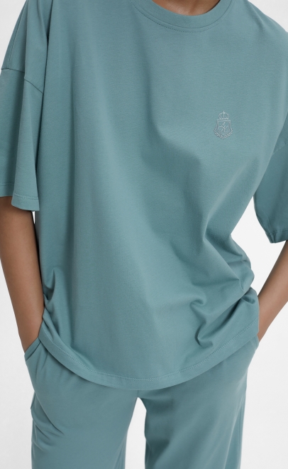 Пижама с брюками женская св.зеленый (55515-8) фото