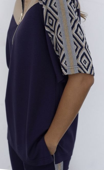 Джемпер женский синий (30501-3) фото