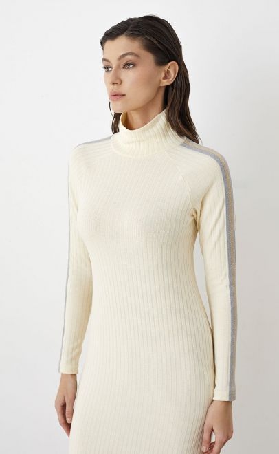 Платье женское молочный (30496-2) фото