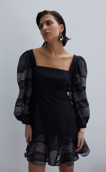 Платье женское чёрный (61947-2) фото