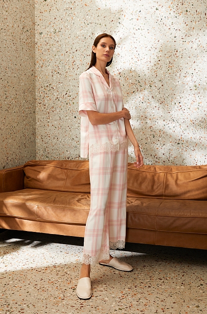 laete Брюки пижамные с кружевом