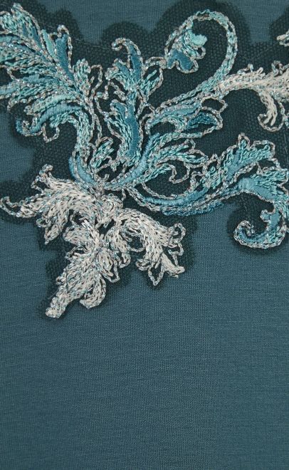 Топ пижамный с декором  (51984) фото