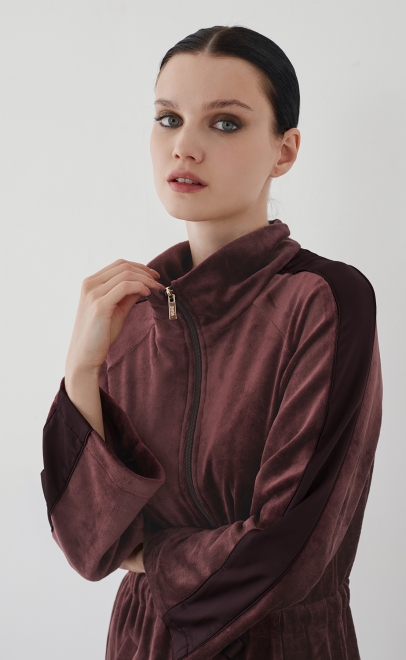 Халат домашний женский какао (20459) фото