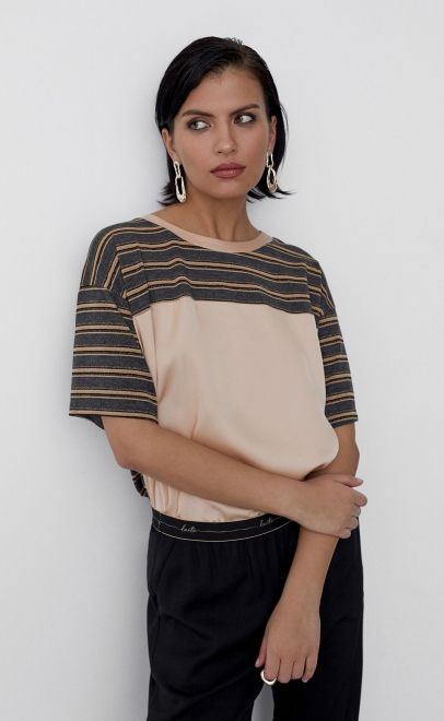 Топ женский графитовый (56497-1) фото