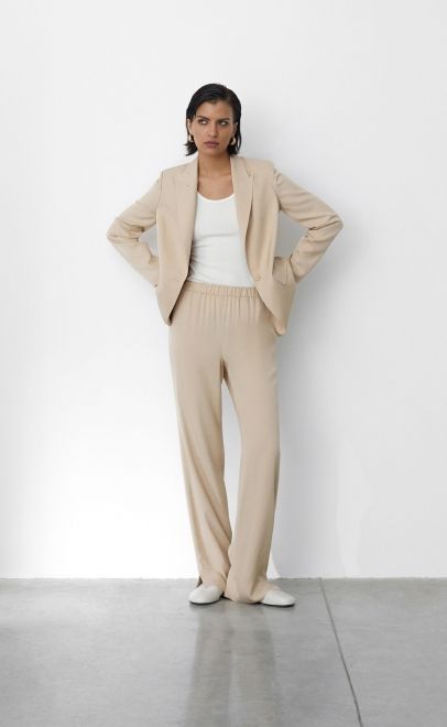 Жакет женский бежевый (61870-2) фото