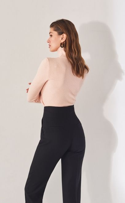 Водолазка женская нежно-розовый (51990-3) фото