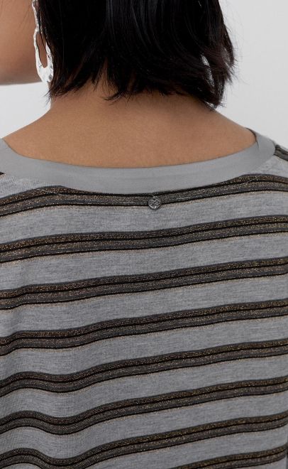 Топ женский светло-серый (56497-2) фото