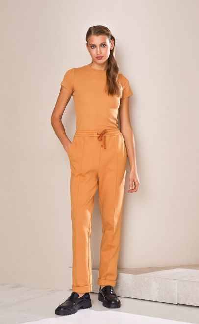 Футболка женская бледно-золотой (61764-1) фото