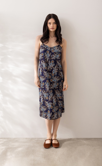 Ночная сорочка женская синий (62144) фото