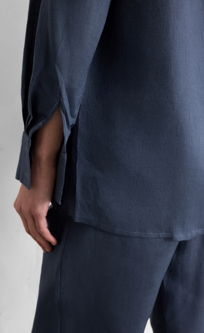 Рубашка женская джинсовый (62112-2) фото